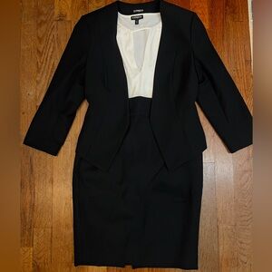 ✨ Express 3-Piece Suit Set – Worn Once – Size 0/00/XS✨